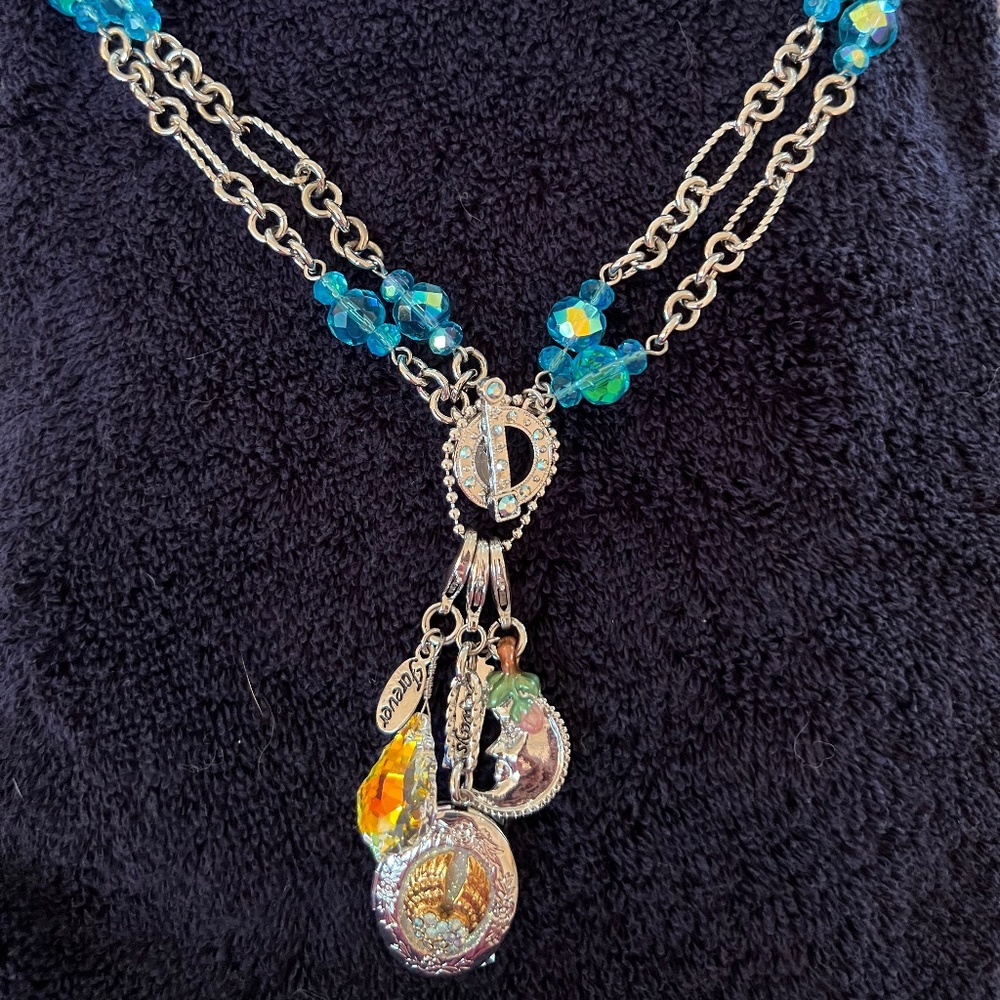 Retired Kirk's Folly I REMEMBER YOU BY HEART Neclace